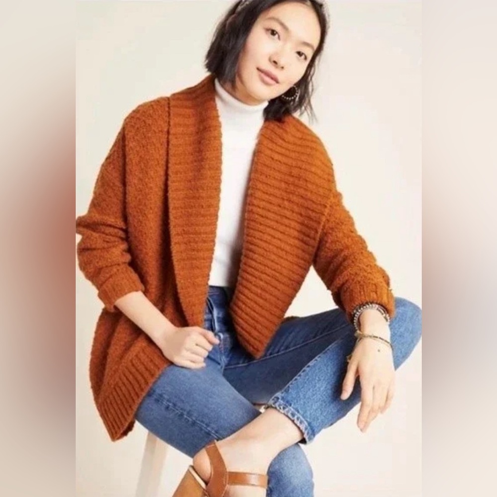 NWOT, Anthropologie Denise Oversized Open Cardigan, Size XS